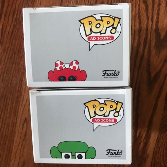 Funko Pop! Ad Icons Otter Pops #49 & 47 Set of 2 - Picture 4 of 8